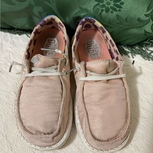 Hey Dude Light Pink Slip-On Shoes